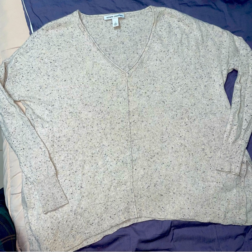 Cashmere Oversized V